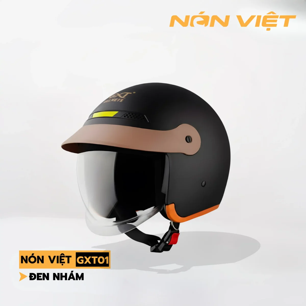 Mũ Bảo Hiểm 3/4 Gxt 139 Kính Âm - Ảnh 9