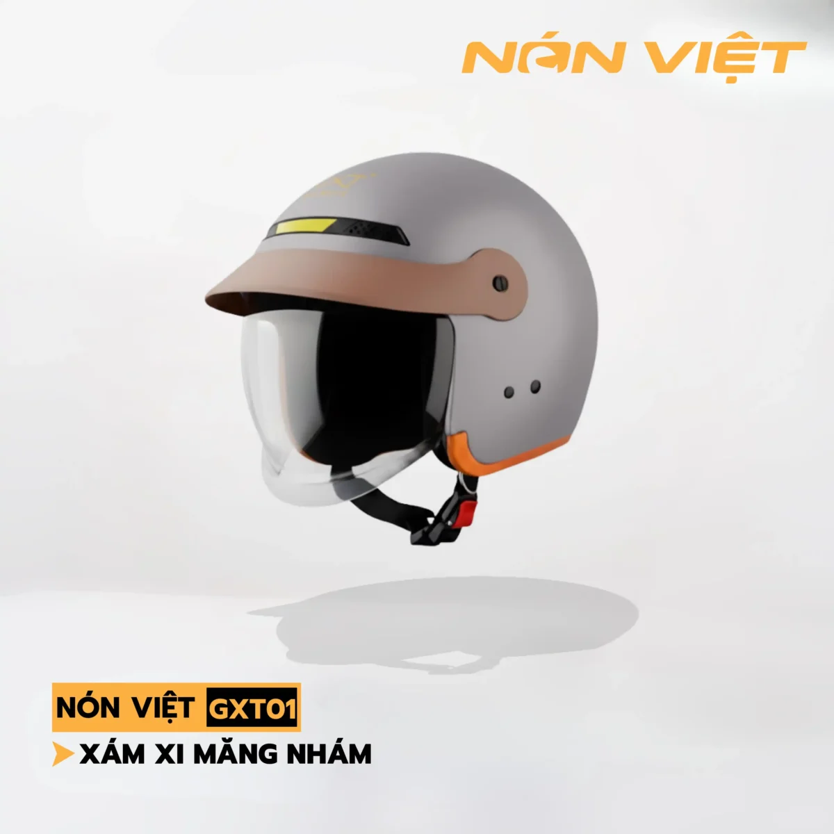 Mũ Bảo Hiểm 3/4 Gxt 139 Kính Âm - Ảnh 6