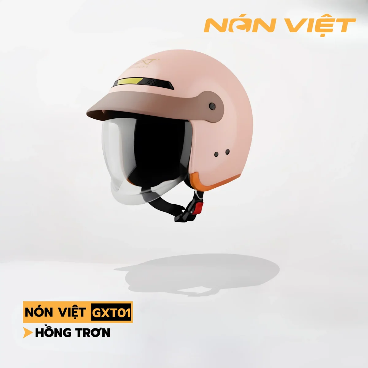 Mũ Bảo Hiểm 3/4 Gxt 139 Kính Âm - Ảnh 5