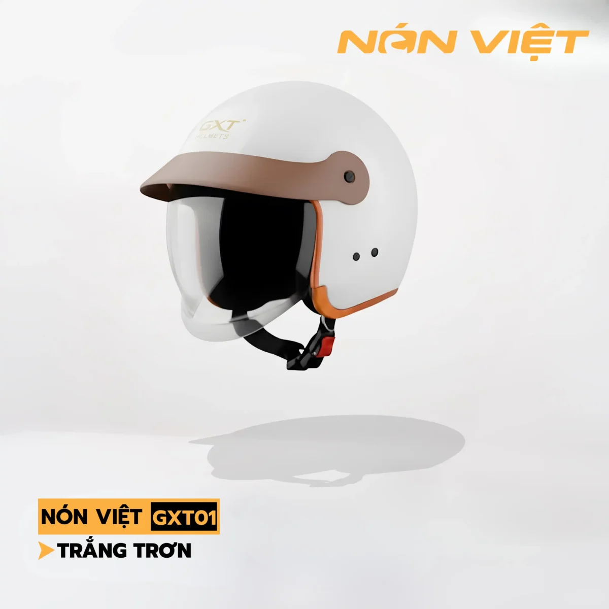 Mũ Bảo Hiểm 3/4 Gxt 139 Kính Âm - Ảnh 2