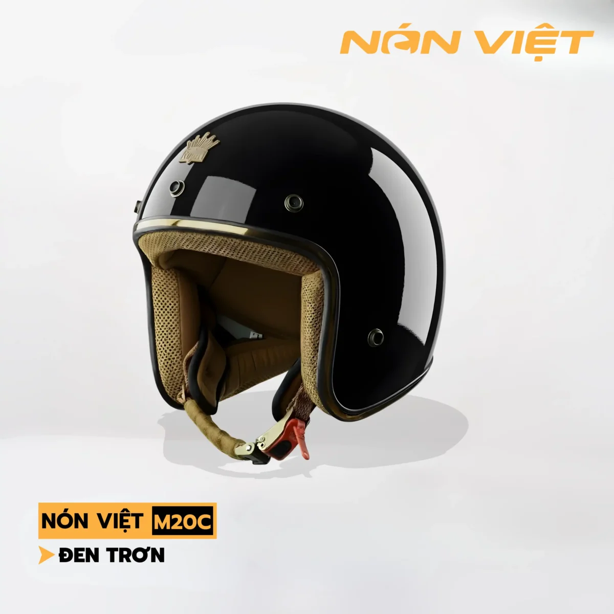 Mũ Bảo Hiểm 3/4 Không Kính Royal Chính Hãng - Ảnh 8