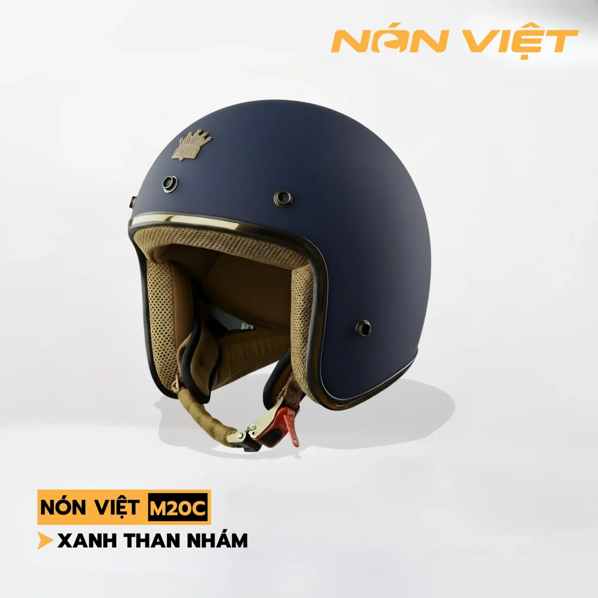 Mũ Bảo Hiểm 3/4 Không Kính Royal Chính Hãng - Ảnh 5