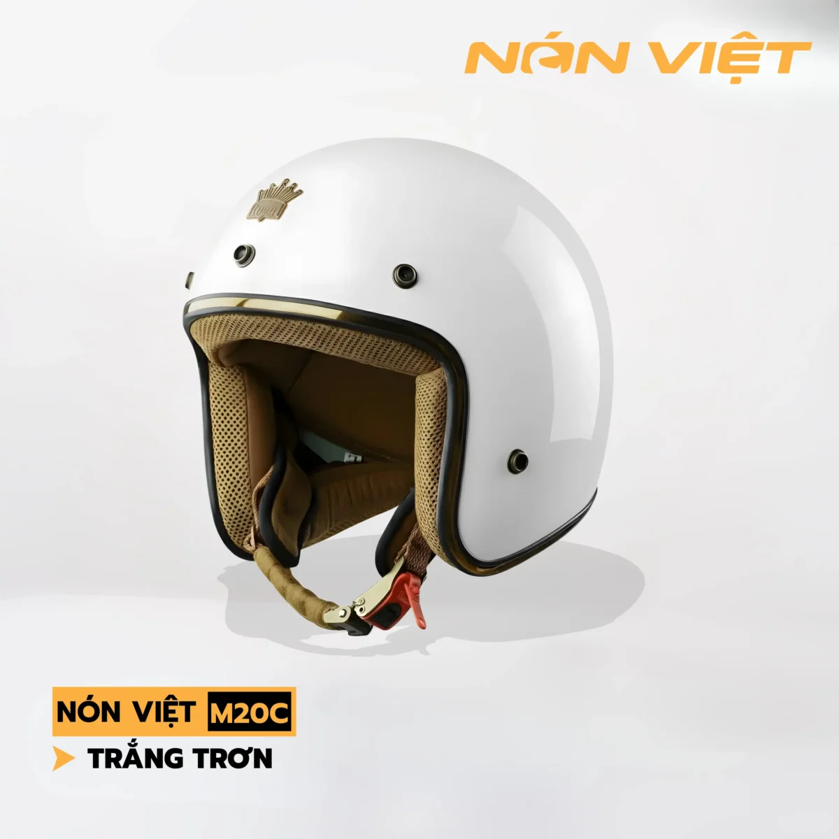 Mũ Bảo Hiểm 3/4 Không Kính Royal Chính Hãng - Ảnh 3