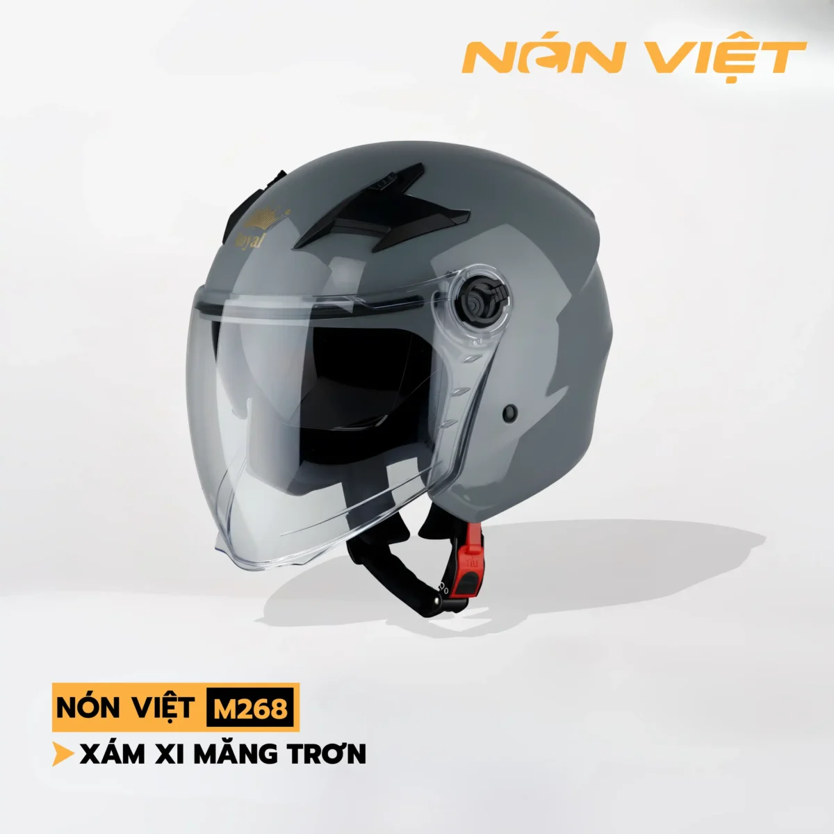 Mũ Bảo Hiểm 3/4 Có Kính M268 Royal Chính Hãng - Ảnh 7