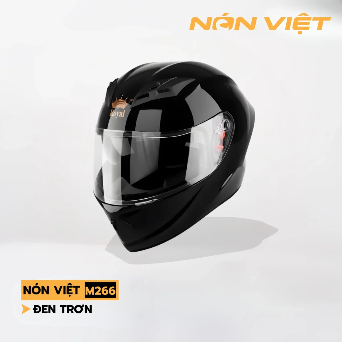 Mũ Bảo Hiểm Fullface M266 Royal Chính Hãng - Ảnh 2