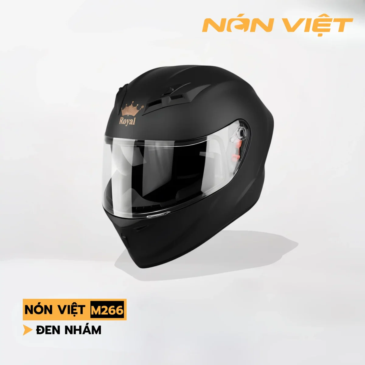 Mũ Bảo Hiểm Fullface M266 Royal Chính Hãng - Ảnh 4