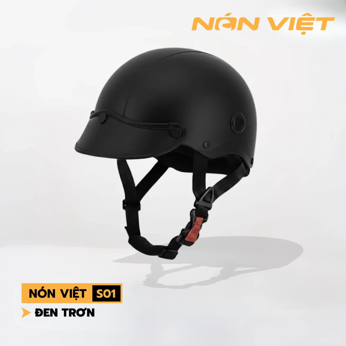 Mũ Bảo Hiểm Nửa Đầu Trơn - Ảnh 14