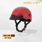 MŨ BẢO HIỂM NỬA ĐẦU TRƠN - Ảnh 13