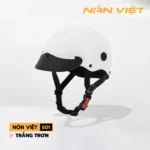 MŨ BẢO HIỂM NỬA ĐẦU TRƠN - Ảnh 8