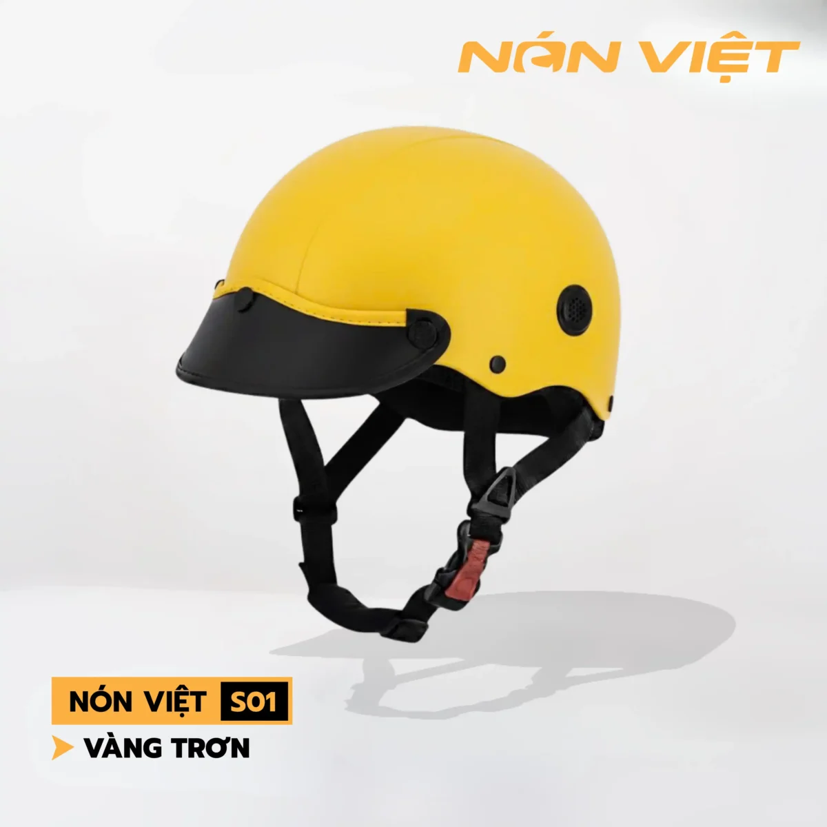 Mũ Bảo Hiểm Nửa Đầu Trơn - Ảnh 7