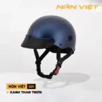 MŨ BẢO HIỂM NỬA ĐẦU TRƠN - Ảnh 3