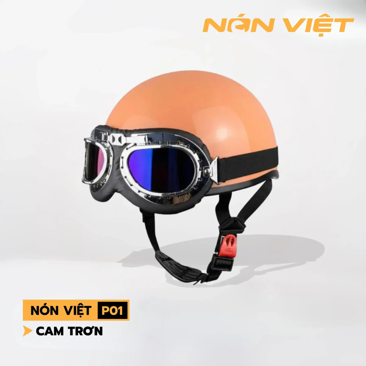 Mũ Bảo Hiểm Phi Công Nửa Đầu Chính Hãng - Ảnh 8