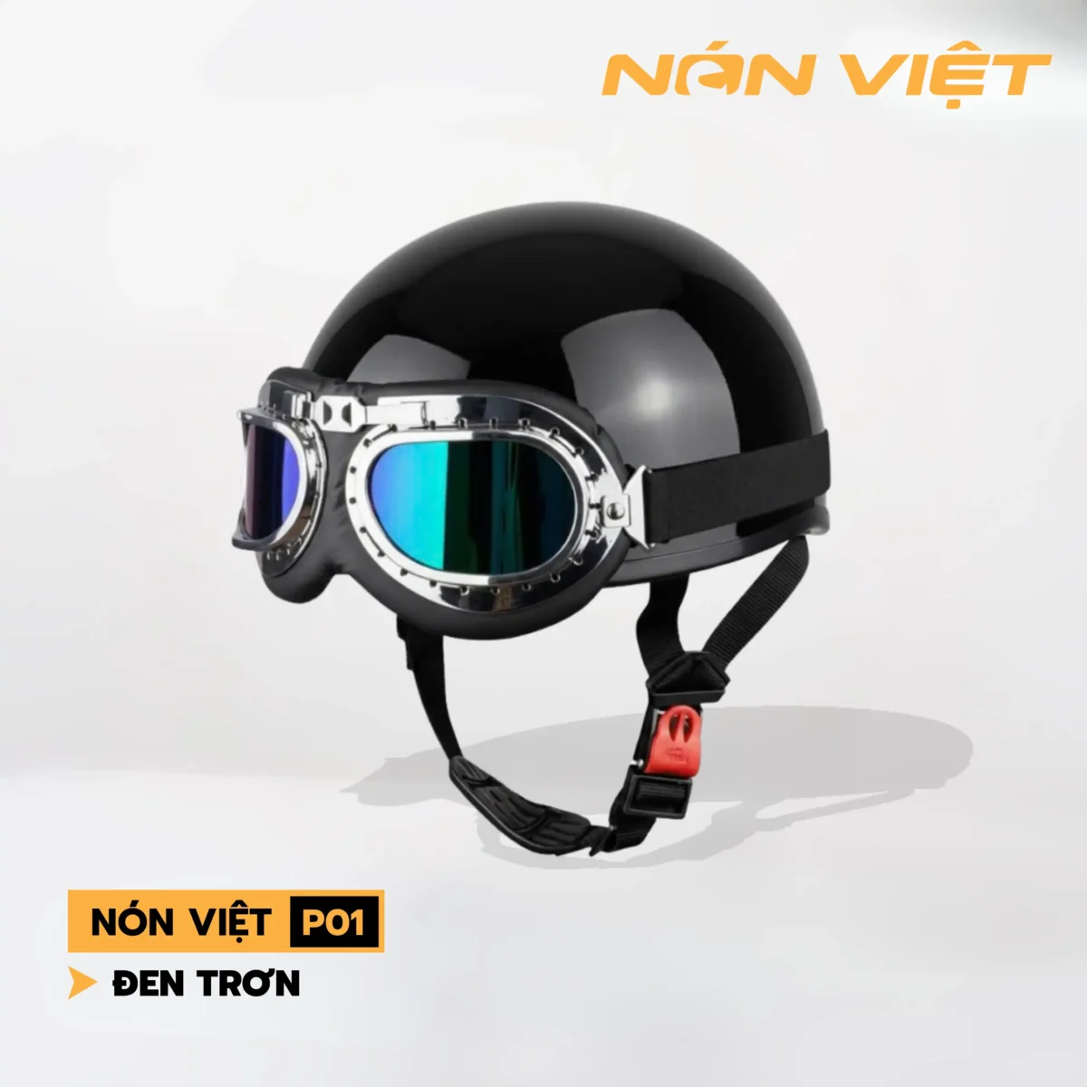 Mũ Bảo Hiểm Phi Công Nửa Đầu Chính Hãng - Ảnh 7