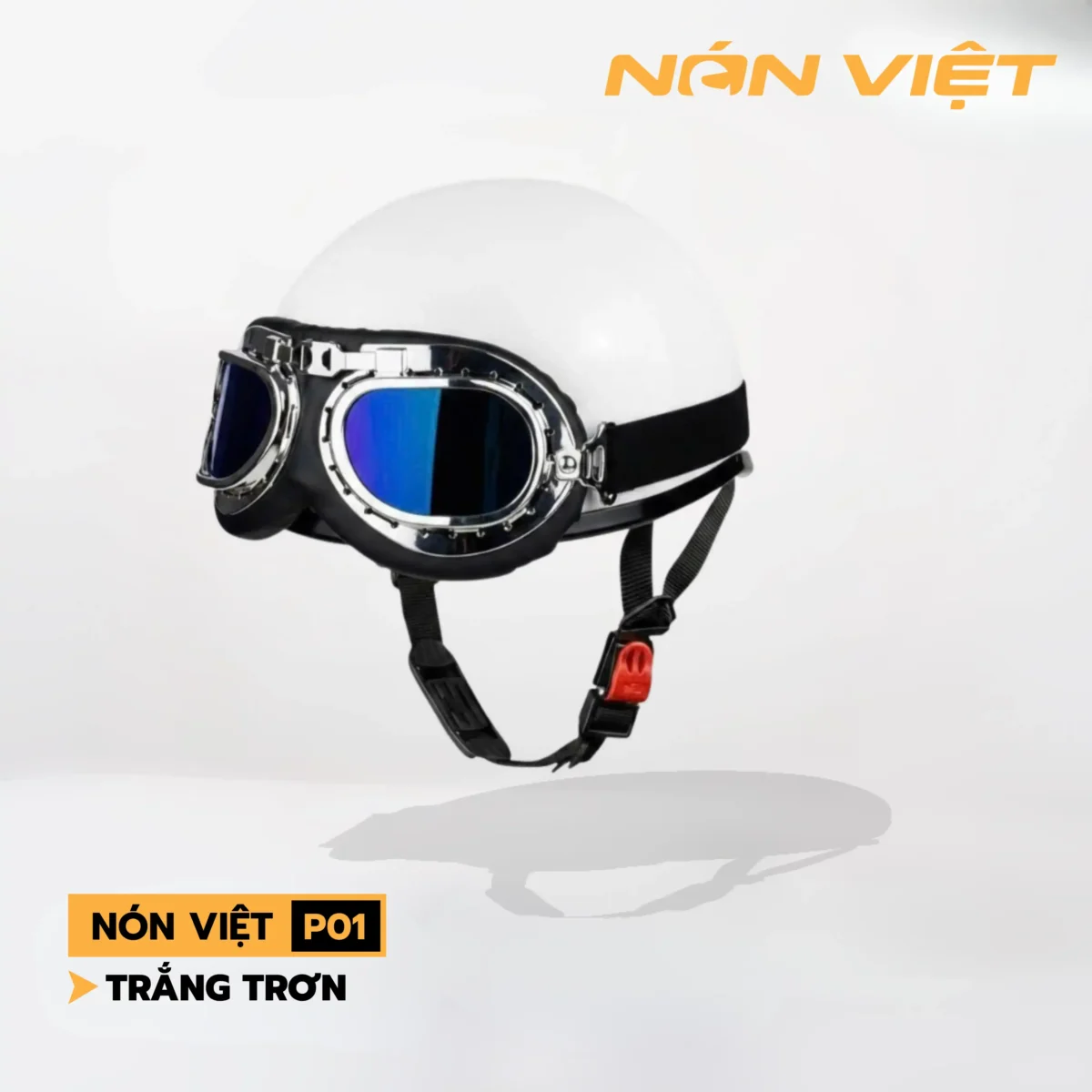 Mũ Bảo Hiểm Phi Công Nửa Đầu Chính Hãng - Ảnh 6