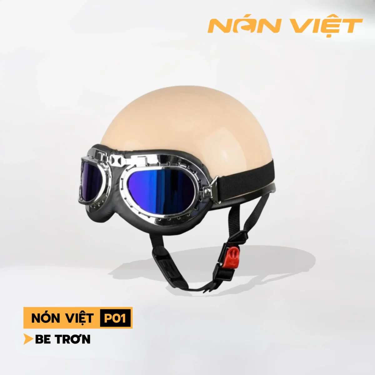 Mũ Bảo Hiểm Phi Công Nửa Đầu Chính Hãng - Ảnh 4
