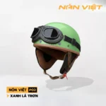 MŨ BẢO HIỂM PHI CÔNG NỬA ĐẦU CÓ ỐP TAI CAO CẤP - Ảnh 7