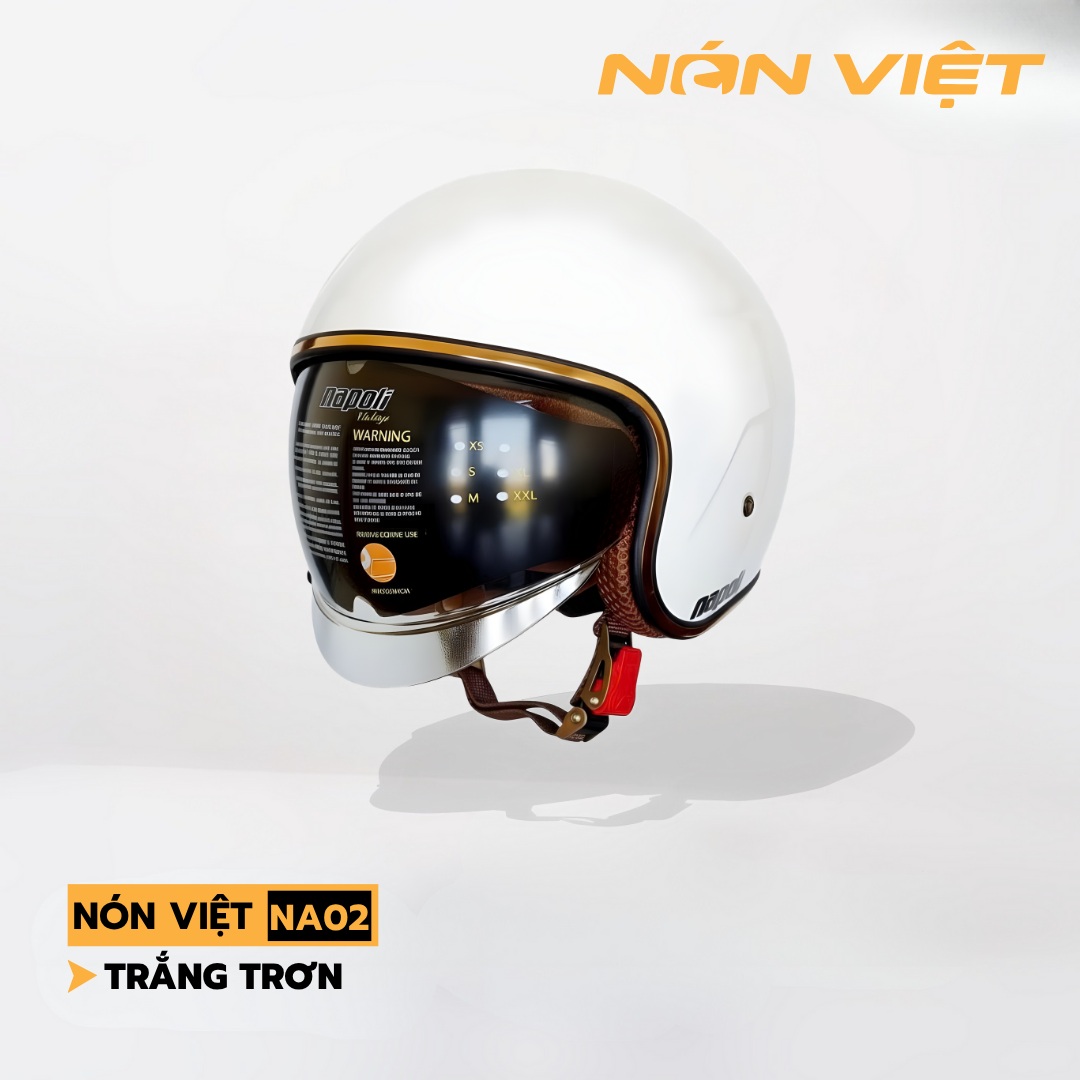 Mũ bảo hiểm có kính lá chắn bảo vệ toàn diện cho sức khỏe