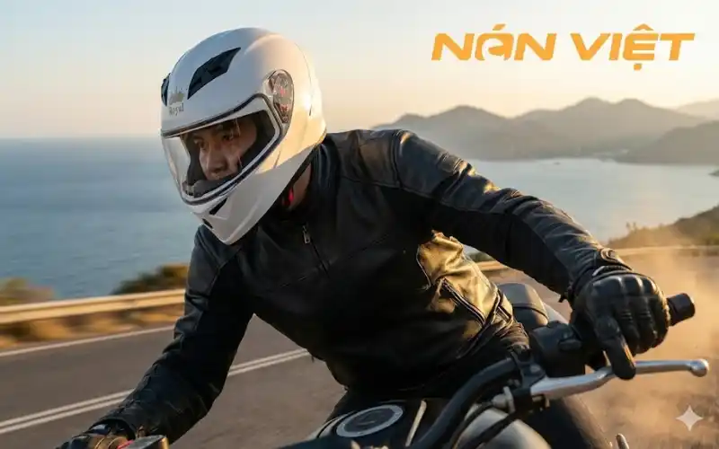 Mũ Fullface Thể Thao Mạnh Mẽ Dành Cho Biker