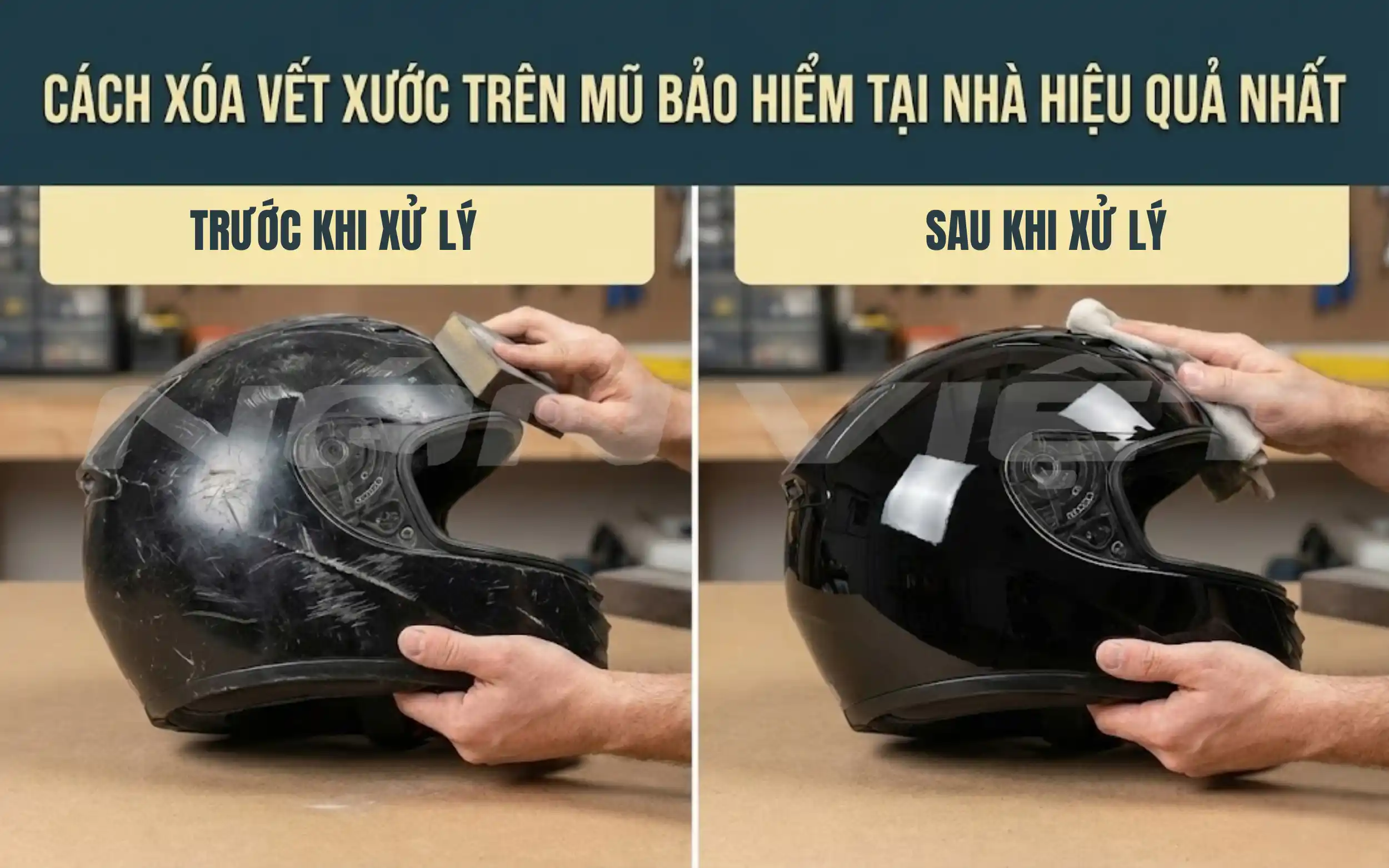 Vết Xước Làm Mất Thẩm Mỹ Và Giảm Giá Trị Của Mũ.