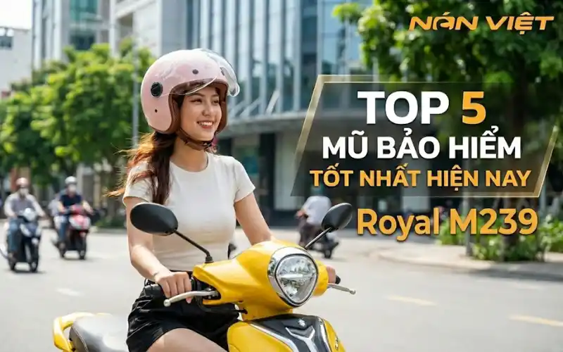 Mũ Bảo Hiểm Royal M239