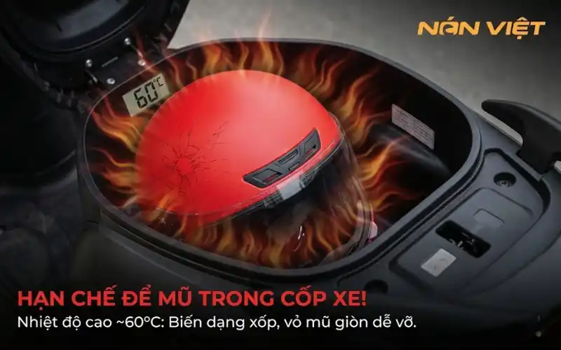 Những Thói Quen Xấu Cần Bỏ Ngay Để Bảo Quản Mũ Bảo Hiểm